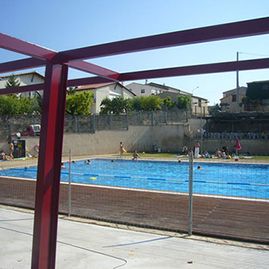 Arquitecto Lluís Gironès vista de piscina
