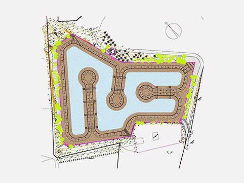 Arquitecto Lluís Gironès mapa de carpodromo